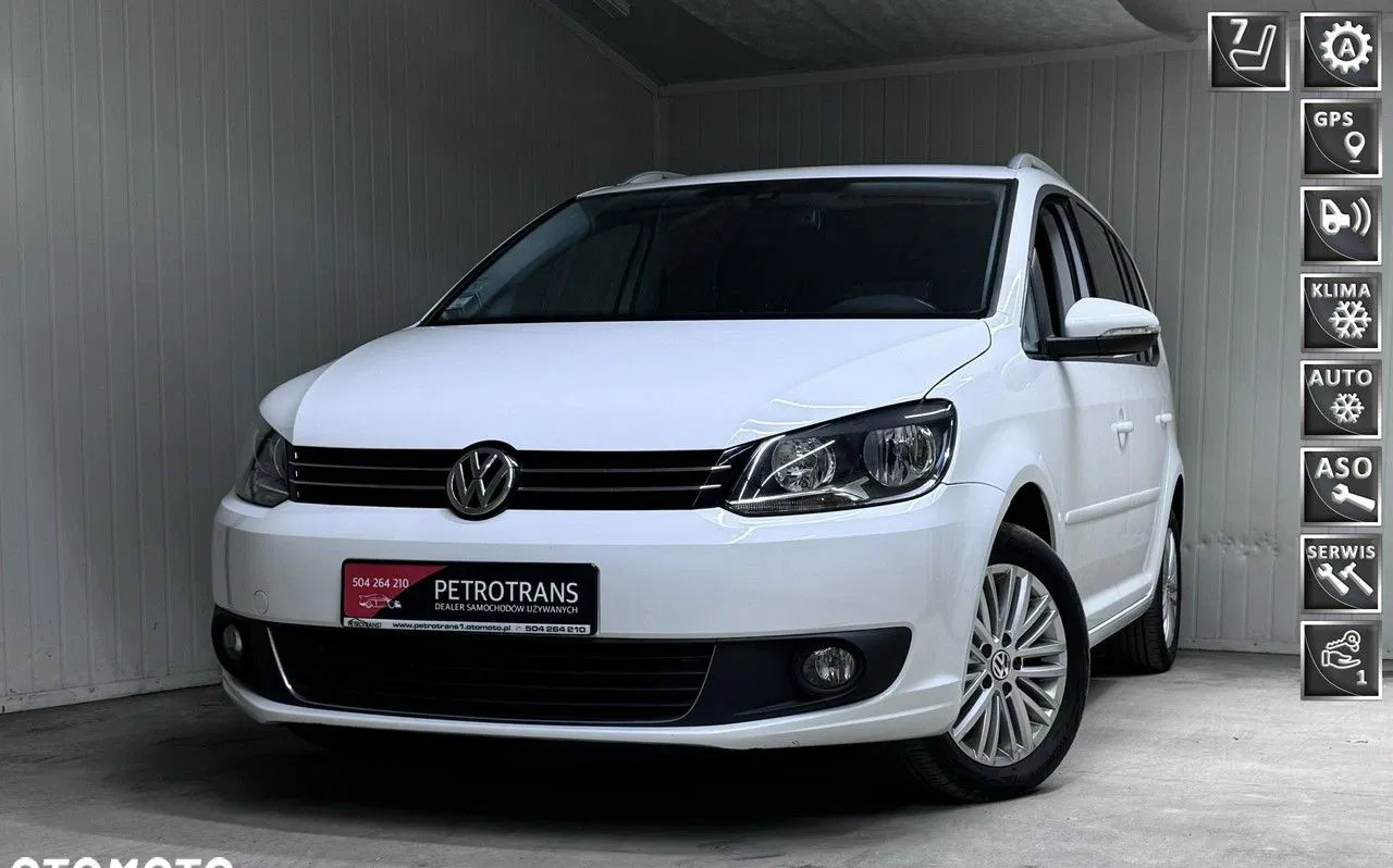 volkswagen touran zwierzyniec Volkswagen Touran cena 42900 przebieg: 193000, rok produkcji 2015 z Zwierzyniec